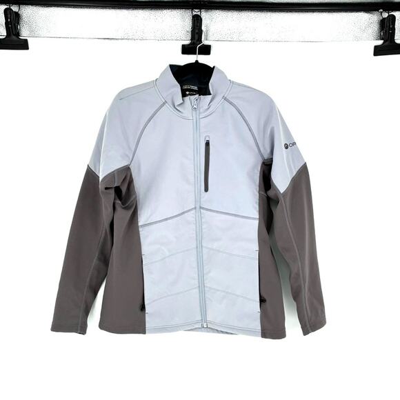 Oros Women's Two-Tone Gray Solarcore Insulated Full Zip Jacket- Size XL - Picture 1 of 12